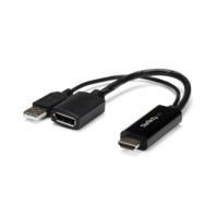 CONVERTIDOR HDMI A DISPLAYPORT - ADAPTADOR 4K ALIMENTADO POR USB - STARTECH.COM MOD. HD2DP STARTECH.COM
