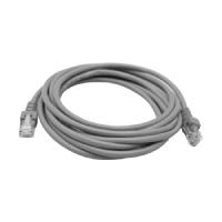 CABLE DE RED GHIA 3 MTS 9 PIES PATCH CORD RJ45 CAT 5E UTP GRIS GHIA