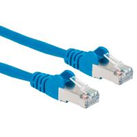 CABLE PATCH INTELLINET CAT 6A, 2.1M 7.0F S/FTP AZUL INTELLINET
