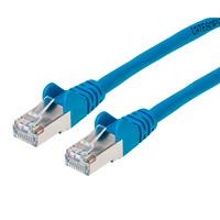 CABLE PATCH INTELLINET CAT 6A, 0.3M 1.0F S/FTP AZUL INTELLINET