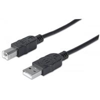 [2556_393737-MANHATTAN] CABLE MANHATTAN USB V2.0 A-B 1.8M NEGRO BLISTER MANHATTAN