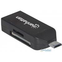 ADAPTADOR MANHATTAN OTG MICRO USB 2.0 A USB 2.0P/SMARTPHONES Y TABLET ANDROID 3.1 Y POSTERIORES CO MANHATTAN