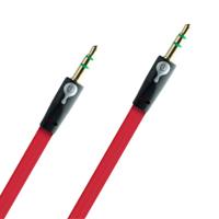 CABLE DE AUDIO 3.5MM EASY LINE BY PERFECT CHOICE NEGRO/ROJO PERFECT CHOICE