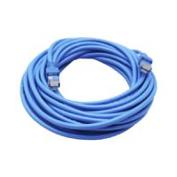 CABLE DE RED GHIA 7.5 MTS 22.5 PIES PATCH CORD RJ45 CAT 5E UTP AZUL GHIA