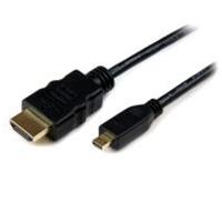 CABLE HDMI® DE ALTA VELOCIDAD CON ETHERNET A MICRO HDMI 3M - 2X MACHO - ADAPTADOR NEGRO - STARTECH.COM MOD. HDADMM3M STARTECH.COM