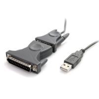 CABLE DE 91CM USB A 1 PUERTO SERIE RS232 - ADAPTADOR  SERIAL - 1X DB9 DB25 - 1X USB A - STARTECH.COM MOD. ICUSB232DB25 STARTECH.COM