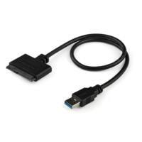 CABLE ADAPTADOR USB 3.0 CON UASP A SATA III PARA DISCO DURO DE 2.5 - CONVERTIDOR PARA HDD SSD - STARTECH.COM MOD. USB3S2SAT3CB STARTECH.COM