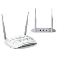 ACCESS POINT INALAMBRICO TP-LINK TL-WA801ND 802.11N/G/B 300MBPS 2 ANTENAS DESM 5DBI CONECTOR SMA TP LINK