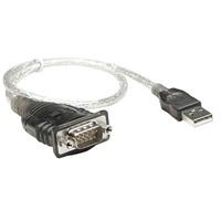 [1748_205153-MANHATTAN] CABLE CONVERTIDOR MANHATTAN USB A SERIAL DB9 RS232 45CM M-M MANHATTAN