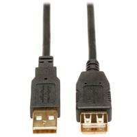 [1863_U024-006-TRIPP-LITE] CABLE DE EXTENSION USB TRIPP-LITE U024-006, 2.0 DE ALTA VELOCIDAD (A M/H), 1.83 M [6 PIES],CONECTORES BAÑADOS EN ORO. TRIPP-LITE